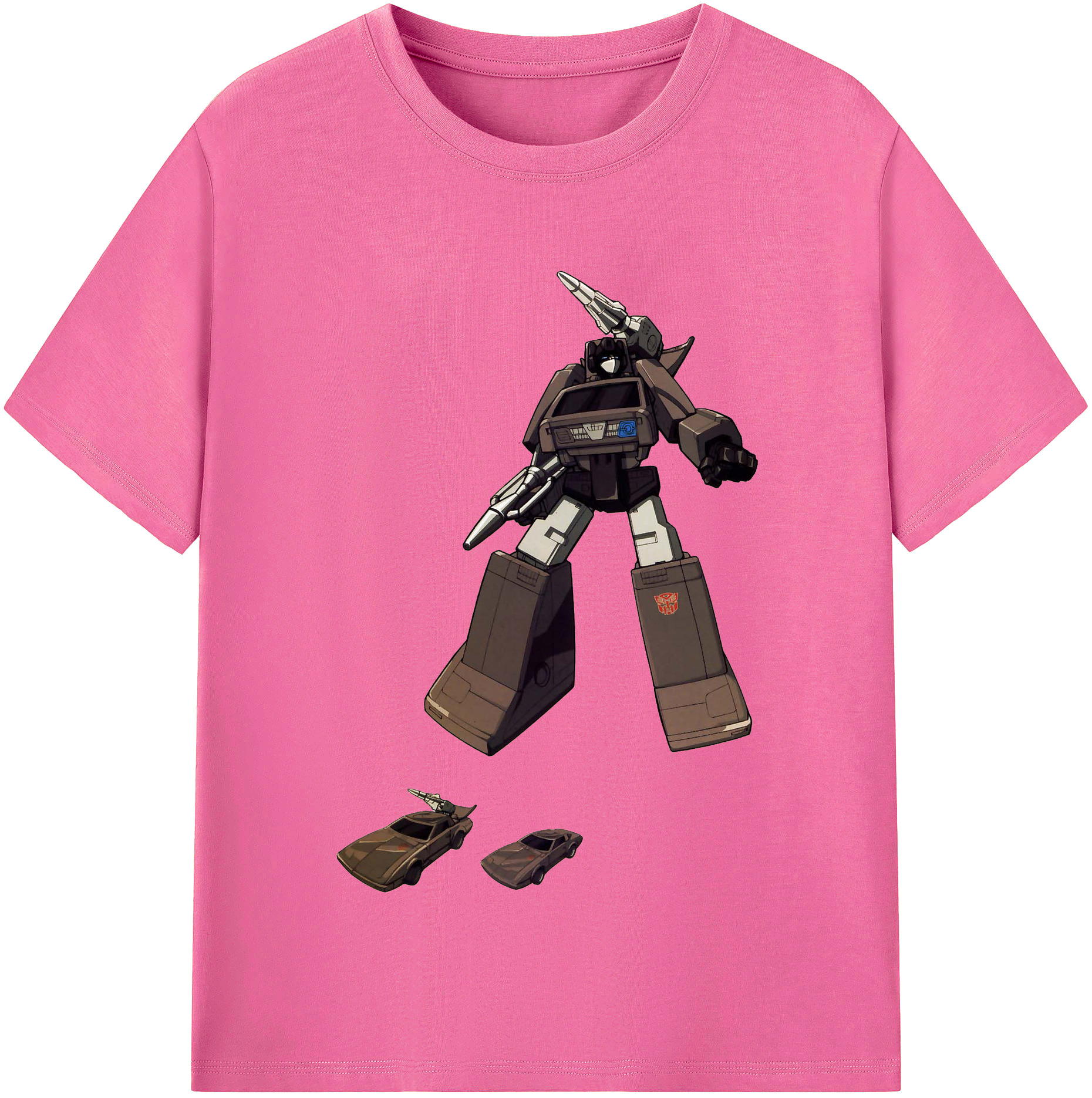 （画像用）  レディースカジュアルプリントTシャツ（綿100％）